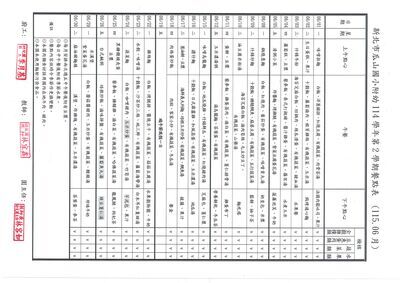 115年06月餐點表